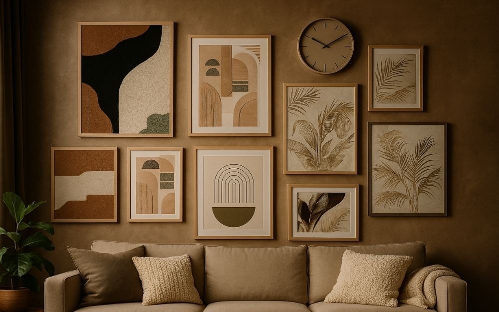 Comment composer un mur de cadres tendance ?